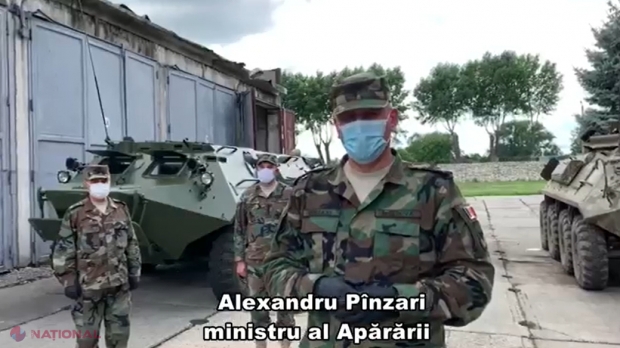 Ministrul Apărării este la o unitate militară de la Bălți, unde peste 20 de militari sunt infectați cu COVID – 19. Pînzari a oferit DETALII despre cei 75 de militari trimiși de Dodon să defileze la parada de la Moscova