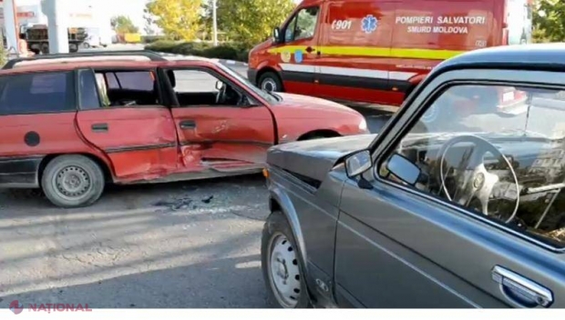Accident  în capitală. A fost nevoie de intervenţia paramedicilor SMURD