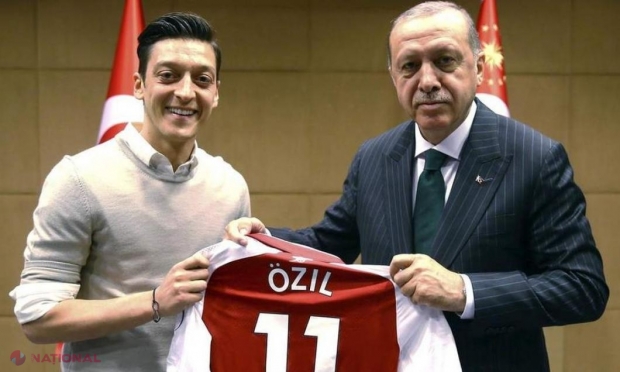 Erdogan l-a sunat pe Ozil, după ce acesta și-a anunțat retragerea din naționala Germaniei