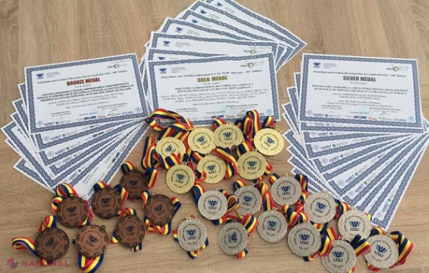 Premiu special și 25 de medialii de aur, argint și bronz pentru cercetătorii UTM, la o expoziție internațională organizată la Universitatea „Ștefan cel Mare” din Suceava
