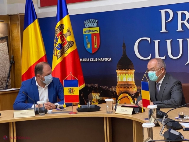 Ceban intenționează să IMPLEMENTEZE la Chișinău mai multe proiecte funcționale deja la Cluj-Napoca: „Este vorba de strategia de dezvoltare a orașului, planul de mobilitate urbană, strategia de transformare digitală etc.”