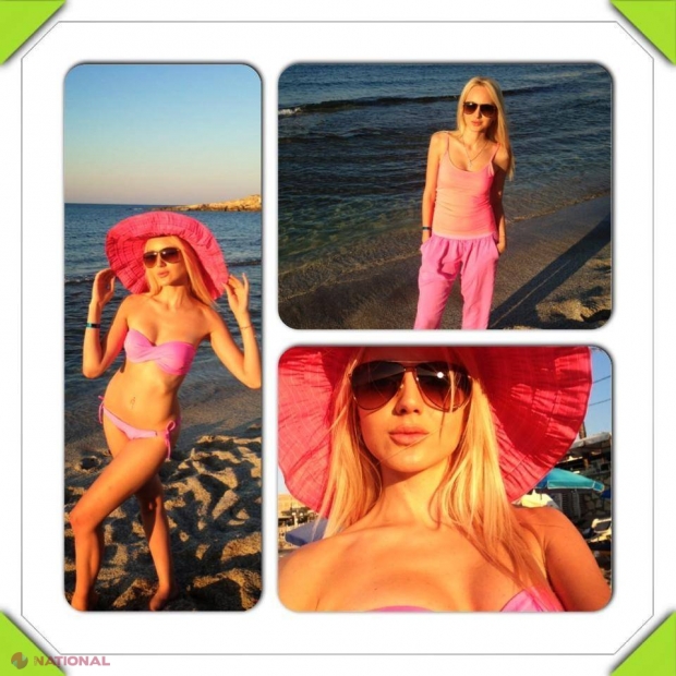 Cătălina Rusu se răsfață pe plajele din Santorini! Poze FIERBINȚI din vacanță