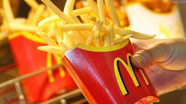 O substanță chimică din cartofii prăjiți de la McDonald's are un efect năucitor
