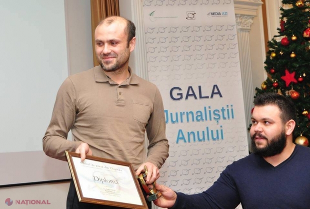 PREMIU // Directorul Ziarului NAȚIONAL, printre CEI MAI BUNI JURNALIȘTI ai anului 2015