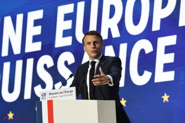 Președintele Franței, preocupat de soarta R. Moldova. Emmanuel Macron optează pentru un SCUT antirachetă european, care să PROTEJEJE și R. Moldova