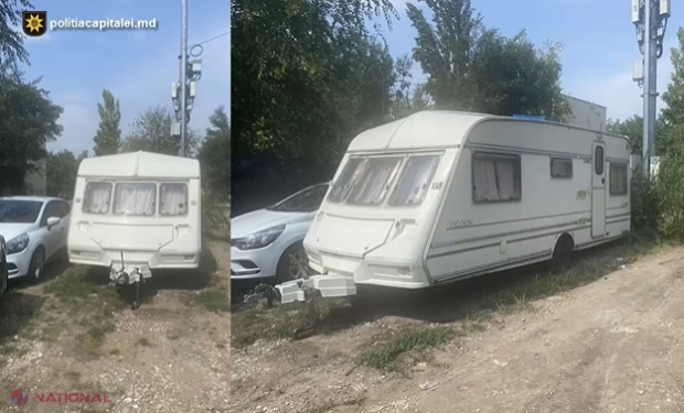 Chișinău: A furat un bun de 5 000 de euro și l-a vândut cu 300. Rulota a fost găsită și întoarsă proprietarului