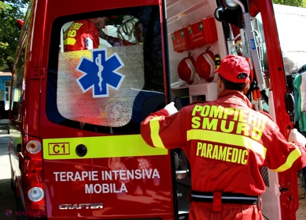 Un bărbat din Cahul, diagnosticat cu COVID-19, adus de SMURD la Chișinău