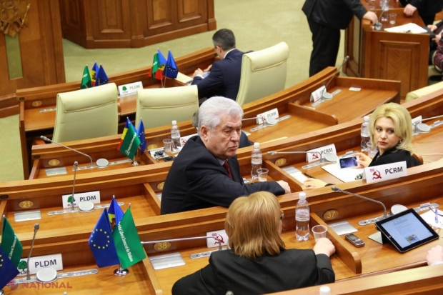 Ședință mai „CIUDATĂ” a Parlamentului. Schimb de AMABILITĂȚI între Ghimpu și Voronin, dar și intervenția lui Lupu