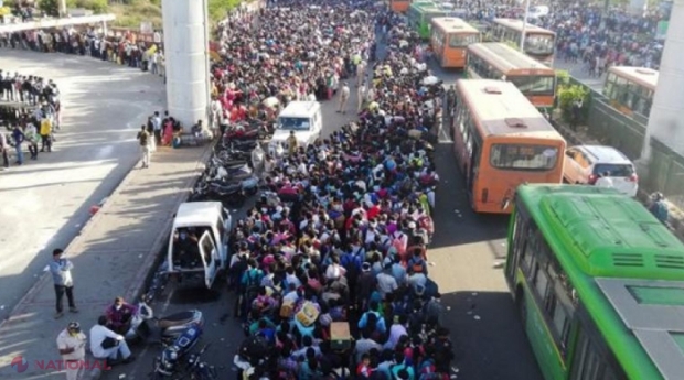 Migrare în masă în India, în timpul pandemiei. Sute de mii de oameni încearcă să ajungă acasă. Experţii se tem de o catastrofă