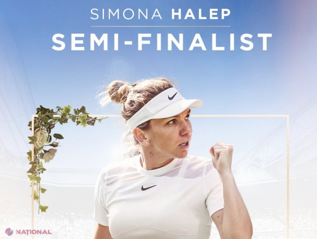 Simona Halep s-a calificat în SEMIFINALELE de la Wimbledon, după ce a zdrobit-o pe americanca Amanda Anisimova: „Sunt dominată de emoții! Adversara m-a chinuit”. Pe cine va întâlni în penultimul act