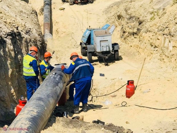 FOTO // Gazoductul „Iași-Ungheni-Chișinău”, finalizat în proporție de 90%