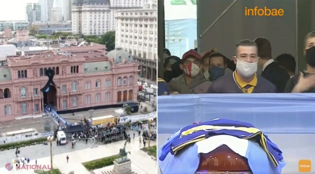 LIVE VIDEO // Lacrimi și DURERE în Argentina. Primele rezultate ale AUTOPSIEI efectuate în cazul Diego Armando Maradona. Mii de persoane vin la Palatul PREZIDENȚIAL din Buenos Aires să-și ia rămas bun de la starul fotbalului mondial