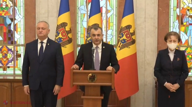 Premierul Ion Chicu a DEMISIONAT, iar MOȚIUNEA de cenzură a opoziției nu va mai fi discutată în Parlament 