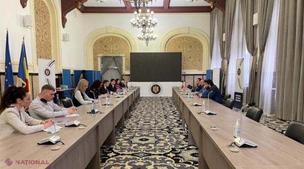 O delegație a CEC, vizită de studiu la Autoritatea Electorală Permanentă a României: Implementarea tehnologiilor informaționale și metodelor alternative de vot, precum și controlul finanțării partidelor, printre subiectele discutate