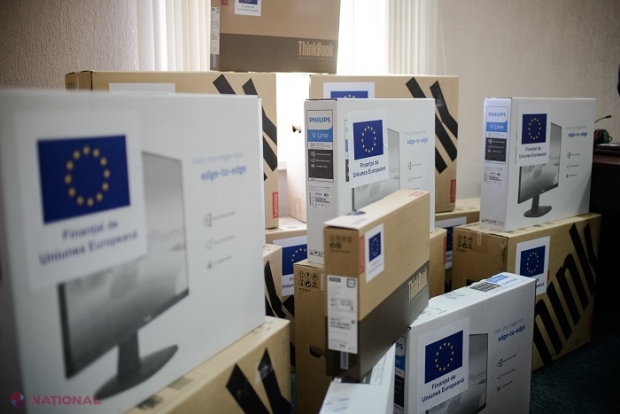 UE a donat Consiliului Audiovizualului din R. Moldova echipamente electronice în sumă de 125 de mii de euro pentru a îmbunătăți capacitățile de a monitoriza media audiovizuală