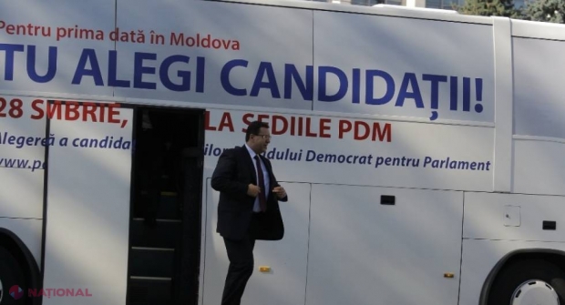 Un partid din R. Moldova s-a pornit în TURNEU cu „expresul”