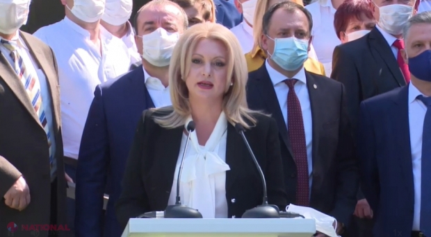 VIDEO / Deputatul Violeta Ivanov, candidatul Partidului „ȘOR” la funcția de PREȘEDINTE al R. Moldova. „Este cea mai importantă zi din cariera mea politică. Pornim cu planuri de a RENAȘTE Moldova, planuri testate deja de echipa noastră”