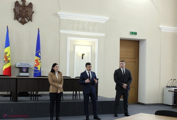 Noii adjuncți ai procurorului general interimar, prezentați angajaților Procuraturii Generale: Promisiunile făcute în fața colegilor