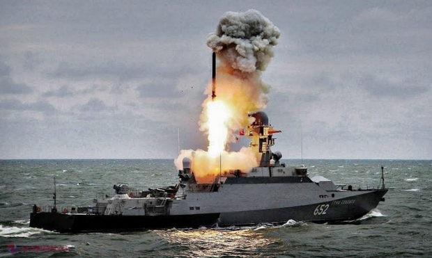 O nouă AMENINȚARE din partea Rusiei. Armata lui Putin are pregătite 24 de RACHETE de croazieră „Kalibr” în Marea Negră