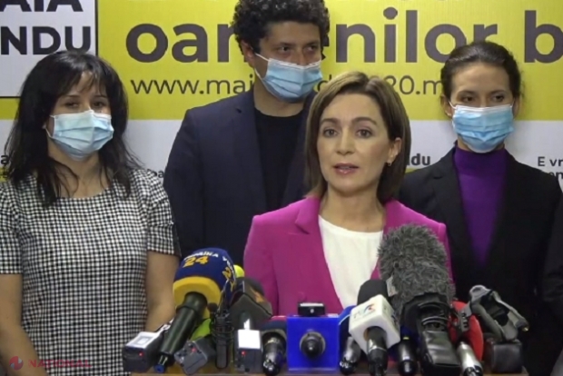VIDEO // Maia Sandu vorbește despre presiuni asupra Poliției pentru a FRAUDA rezultatele alegerilor și le solicită oamenilor legii să PROTEJEZE voturile cetățenilor