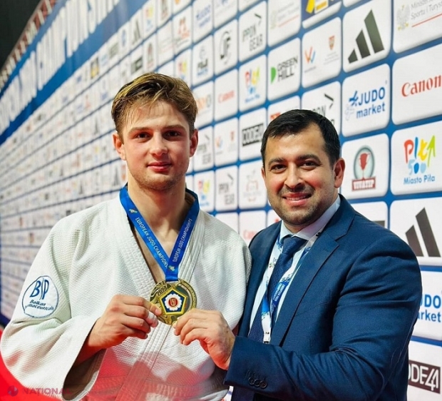 Judocanul Mihail Latîșev din R. Moldova, campion european