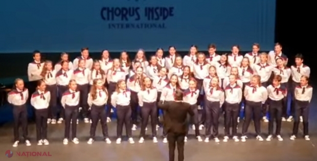 VIDEO // O altfel de „Ciocârlie”, într-o interpretare de excepție: Corul de copii „UNISON” de la Brașov, câștigătorii Marelui Premiu la un festival din Spania