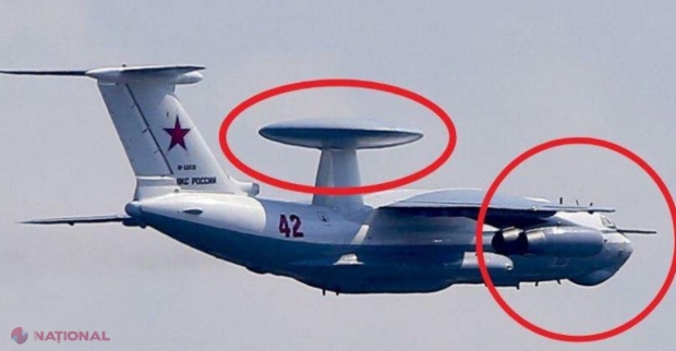 Un avion-SPION al Rusiei, de 330 de milioane de euro, ar fi fost DISTRUS într-un atac cu drone lângă Minsk