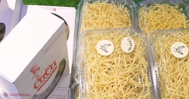 Carpini - paste făinoase produse în R. Moldova după o reţetă italiană