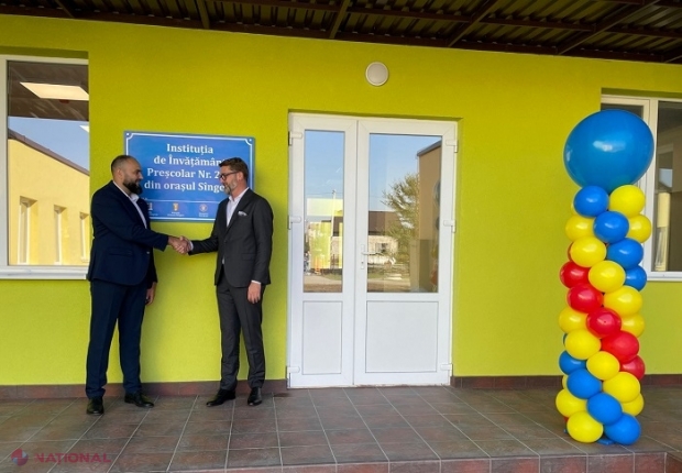 Guvernul României a contribuit cu suma de trei MILIOANE de lei pentru a construi de la zero grădinița de la Sângera: „Banii au fost investiți în viitorul copiilor din localitate”