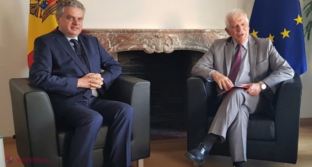 Vicepremierul Oleg Serebrian, discuție cu vicepreședintele Comisiei Europene, Josep Borell: „Statutul de țară-candidat pentru aderare la UE modifică și valențele dosarului transnistrean”