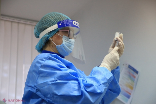 Rezultatele VACCINĂRII: Rata infectărilor cu COVID-19 în rândul lucrătorilor medicali din R. Moldova s-a REDUS de la 12% la 1,3% 