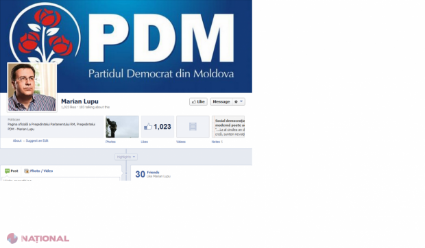 FOTO // „Președintele Parlamentului” Lupu e sub Filat la capitolul prieteni