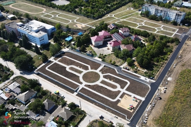 GALERIE FOTO // Cum poate fi modernizat un centru raional cu o investiție de 9,6 milioane de lei: Cazul Drochia