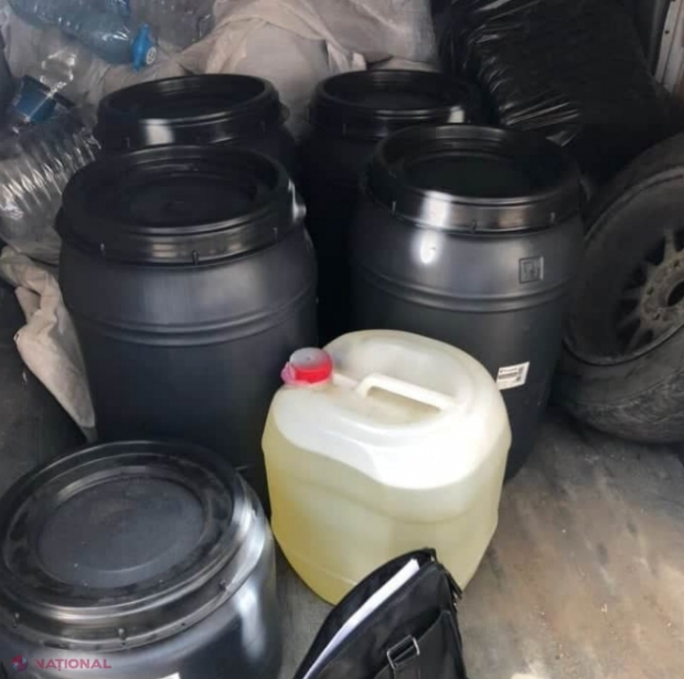 VIDEO // Două TONE de ulei de pin FURATE din Germania și aduse prin contrabandă în R. Moldova: Grupare constituită din moldoveni, destructurată