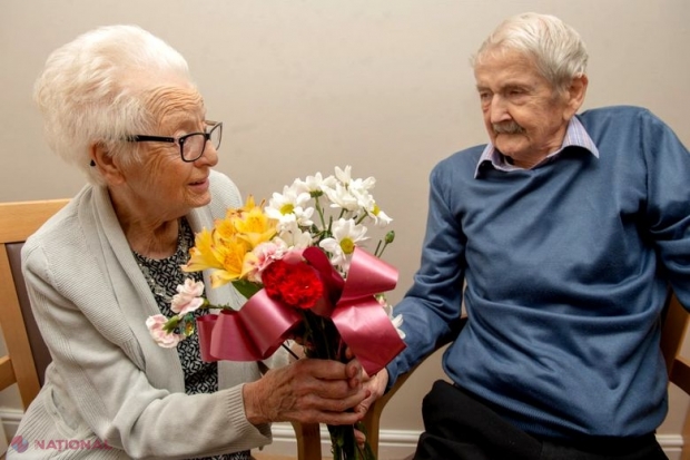 Secretul fericirii dezvăluit de cuplul care sărbătorește de 75 de ani Ziua Îndrăgostiților împreună 