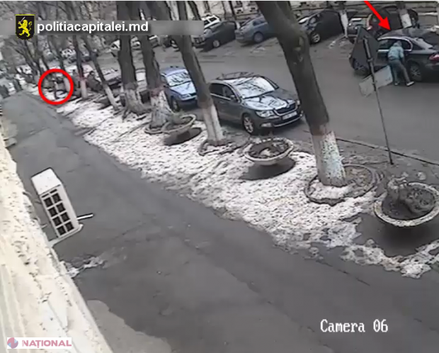 Hoții care l-au PRĂDAT pe secretarul Mitropoliei Moldovei au fost REȚINUȚI: I-au spart roata cu o tablă ascuțită