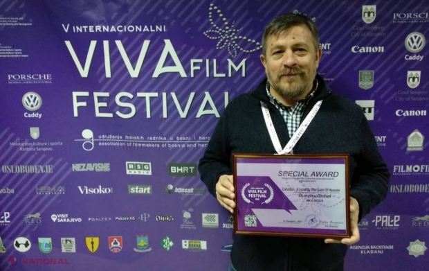 „Cel mai bun regizor” la un festival de film din Bosnia-Herțegovina a fost declarat un basarabean