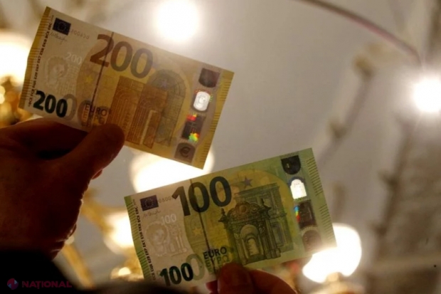Banca Centrală Europeană pune în circulaţie noile bancnote de 100 şi 200 de euro: Cum arată acestea