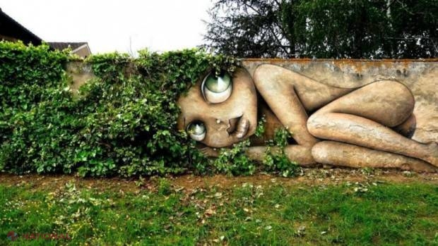 Zece cele mai INCREDIBILE opere de artă de stradă din 2015