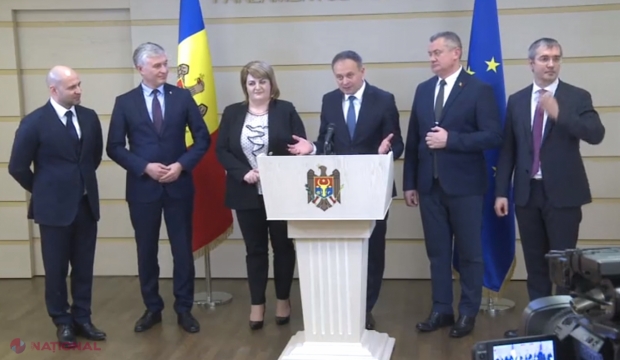 VIDEO // Grupul parlamentar „Pro-Moldova” îl înțeapă pe Filip: „Plecarea cuiva reprezintă un EȘEC pentru acel lider de partid care a admis asta”