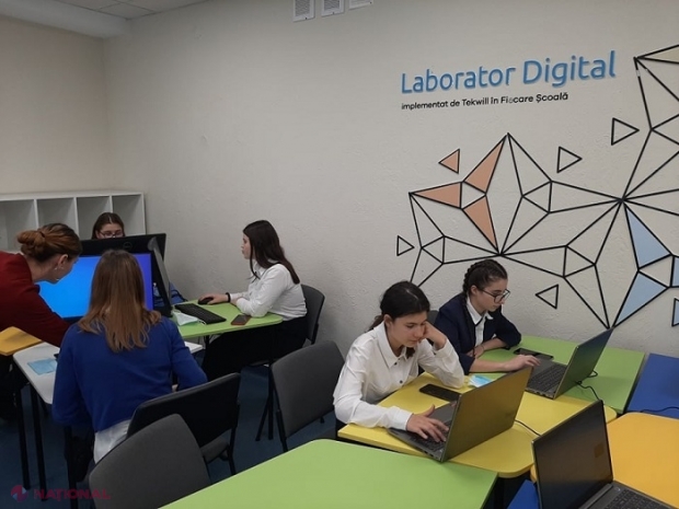 Elevii a patru școli din R. Moldova vor învăța profesiile VIITORULUI în laboratoare digitale, dotate de PNUD și România