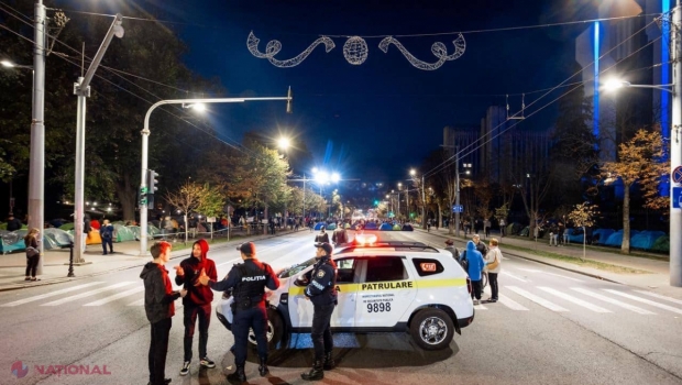Poliția și Primăria Chișinău se ACUZĂ reciproc în privința responsabilității deblocării bulevardului Ștefan cel Mare. Avertisment pentru oamenii lui Șor: ,,Organizatorii poartă răspundere pentru acțiunile ilegale care sunt admise de protestatari