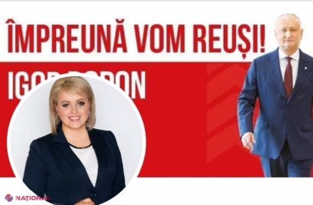 Mesajul socialiștilor pentru „trădătoarea Lozovan” care i-a abandonat în favoarea lui Șor, afișat astăzi în Parlament: „Oamenii au luat bani grei”