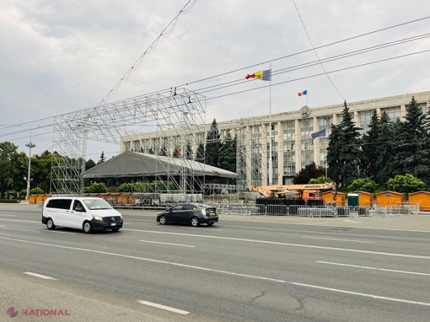 ATENȚIE, șoferi! Circulația rutieră, suspendată în Piața Marii Adunări Naționale timp de trei zile, în perioada 26 - 29 august