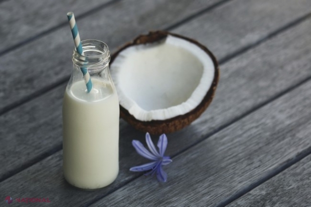 Șapte BENEFICII pe care le are laptele de cocos pentru sănătate