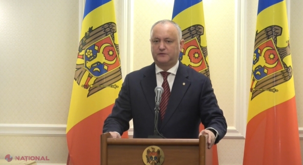 Dodon INSISTĂ: De luna viitoare NU ar mai fi responsabil de GUVERNARE și altcineva ar trebui să se preocupe de plata PENSIILOR și salariilor