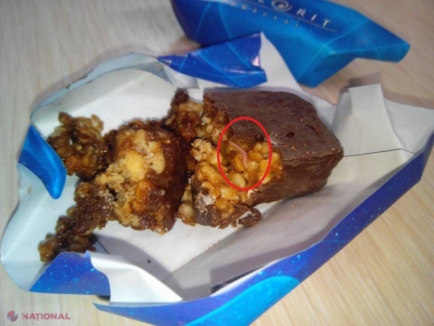 FOTO Delicii din Republica Moldova: Ciocolate cu VIERMI și alune