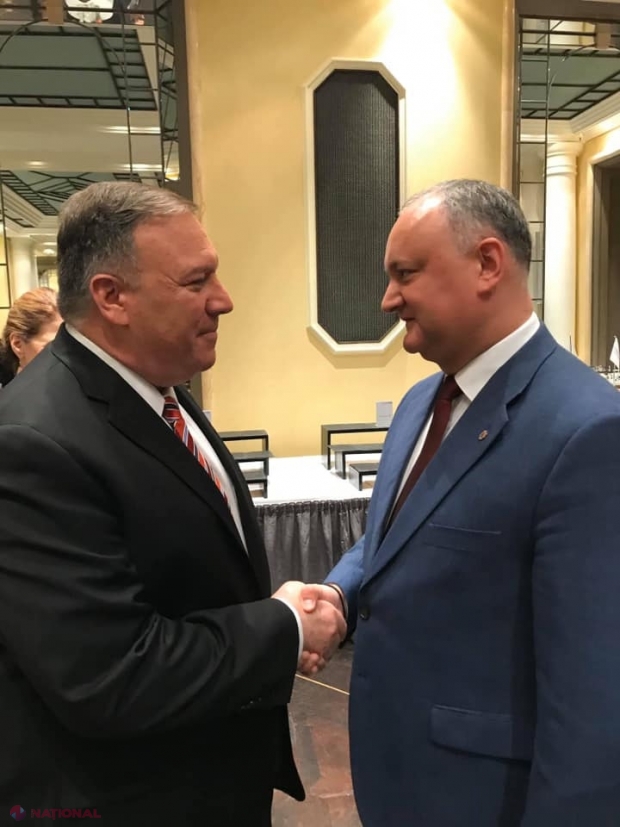 Președintele Dodon, ACUZAȚII DURE la adresa americanilor: „Pe de o parte fac așa declarații, iar pe de altă parte îi acordă ACOPERIRE politică lui Plahotniuc”. Mai poartă sau nu discuții Dodon cu fostul lider al PD