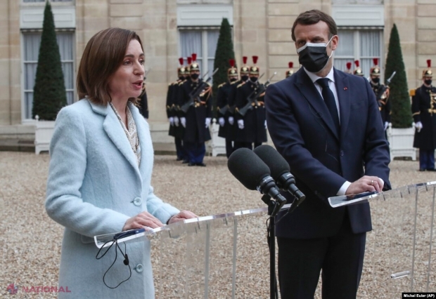 Maia Sandu pleacă la PARIS. Șeful statului va avea o întrevedere cu președintele Franței, Emmanuel Macron