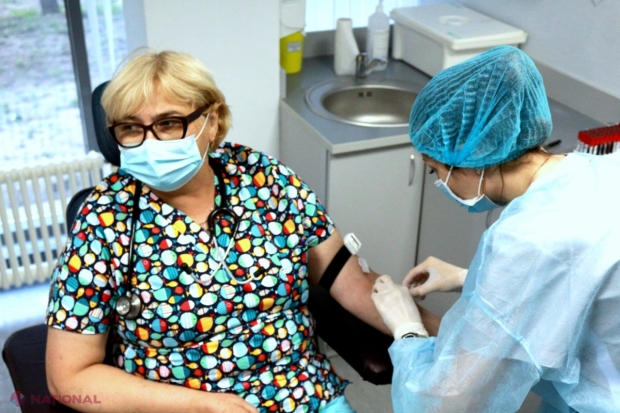 Primii medici din R. Moldova vaccinați împotriva COVID-19, TESTAȚI la prezența anticorpilor după aproape jumătate de an: Rezultate impresionante